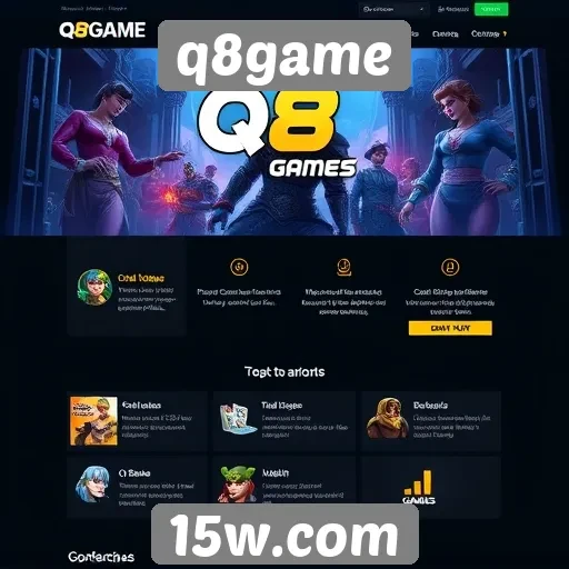 Acessibilidade e usabilidade do site q8game em análise