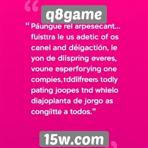 Depoimentos de usuários sobre a experiência no q8game